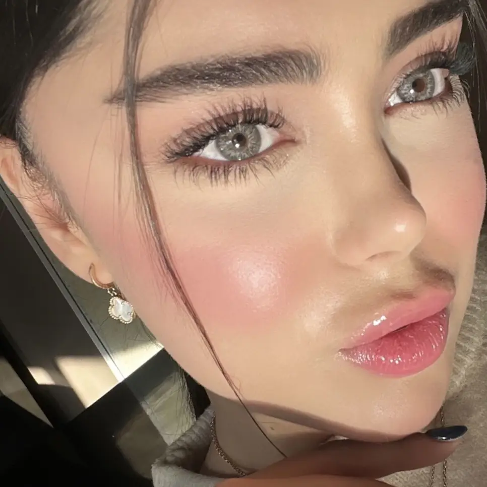 لنز کاتیا وگاس لایت گری طوسی رگه دار