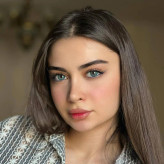 لنز کاتیا سیترین بلو آبی رگه دار