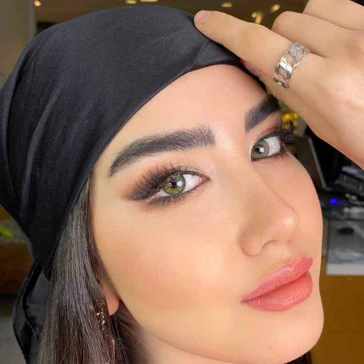 لنز کاتیا میدنایت گرین سبز زیتونی