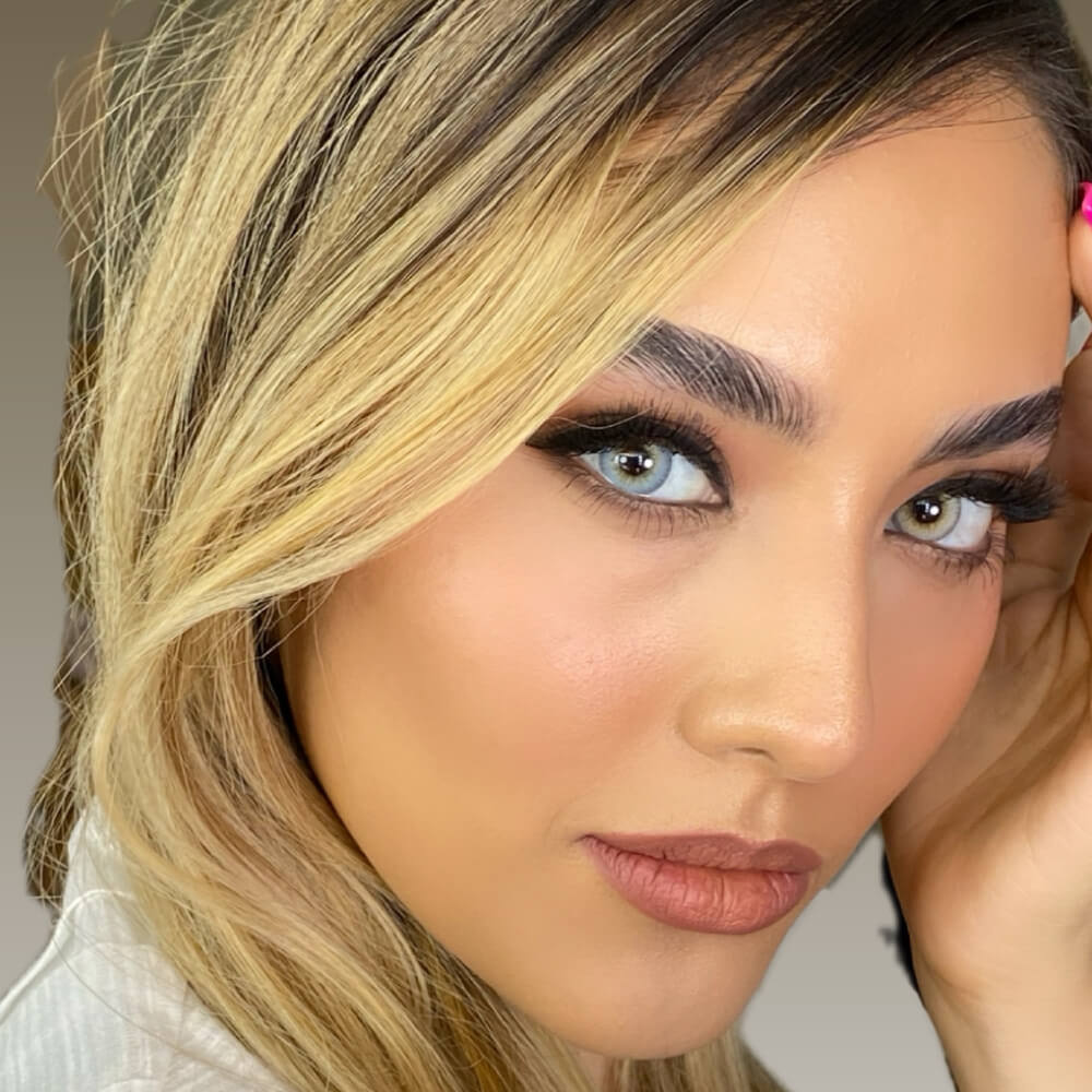 لنز کاتیا لابلو آبی عسلی