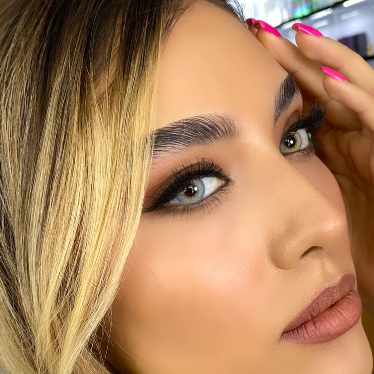 لنز کاتیا لابلو آبی عسلی