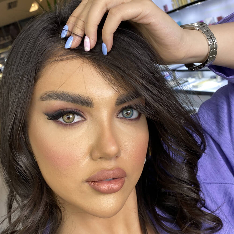 لنز کاتیا سیلور گرین سبز عسلی