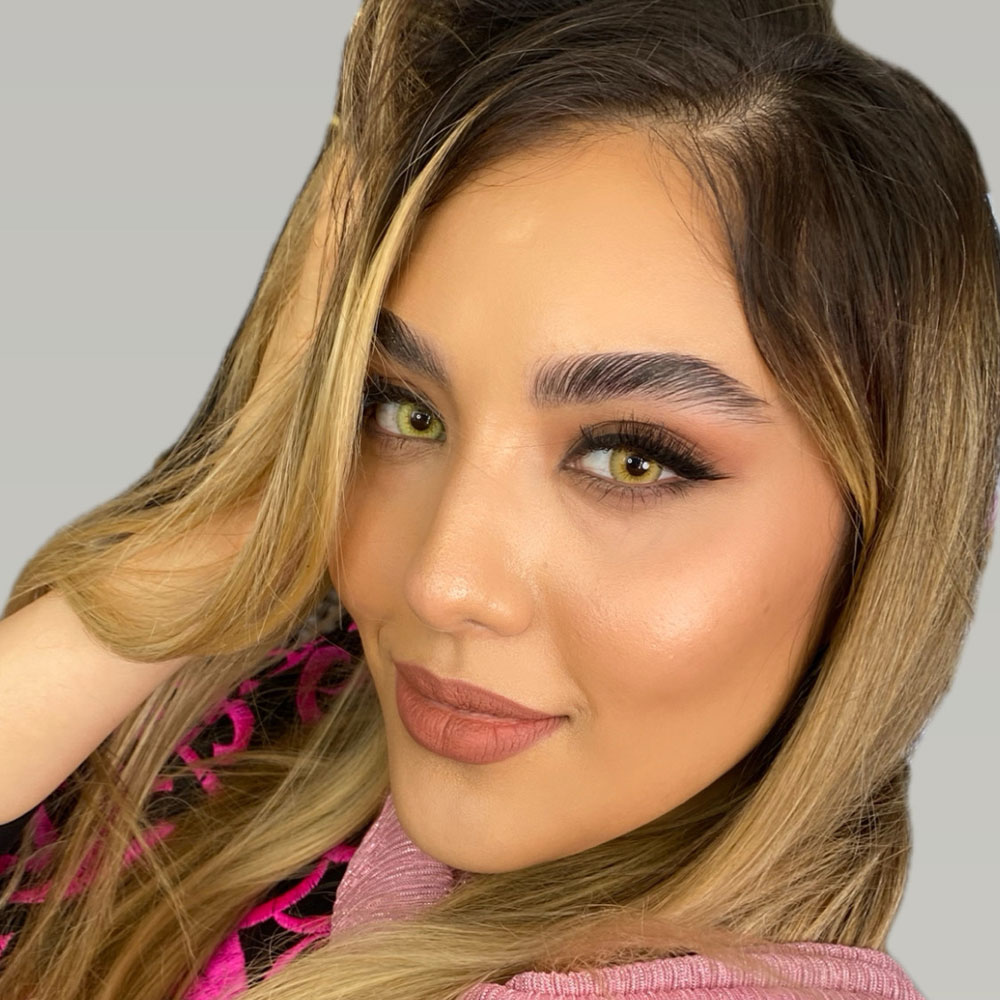 لنز کاتیا لاکافی عسلی روشن