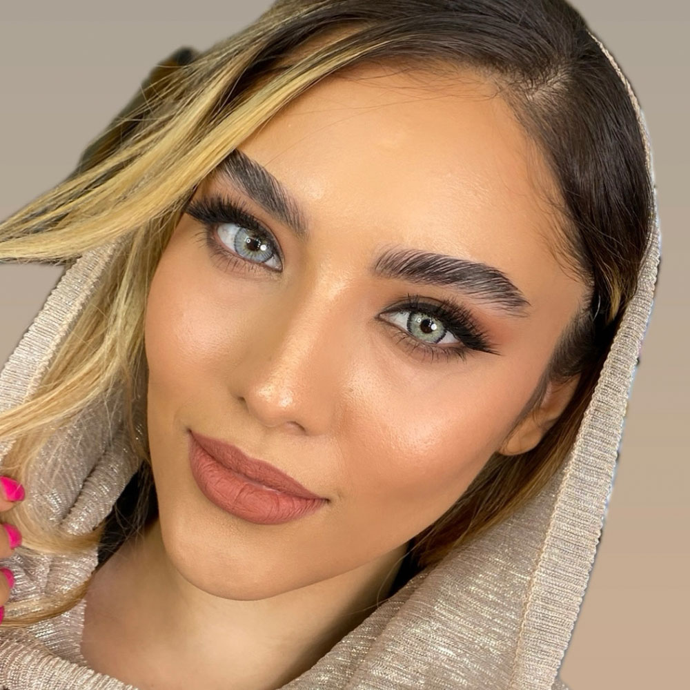 لنز کاتیا پیور گری طوسی سبز
