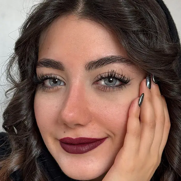 لنز کاتیا آلاسکا طوسی روشن