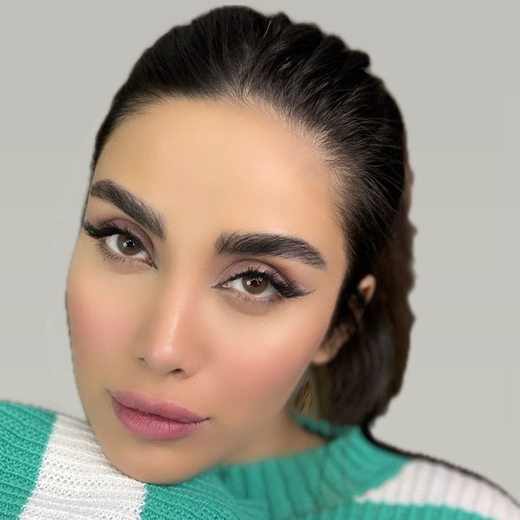 لنز کاتیا موکا عسلی بدون دور طبیعی