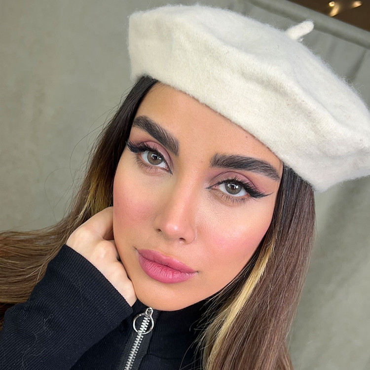 لنز کاتیا اسموکی طوسی عسلی katia smoky