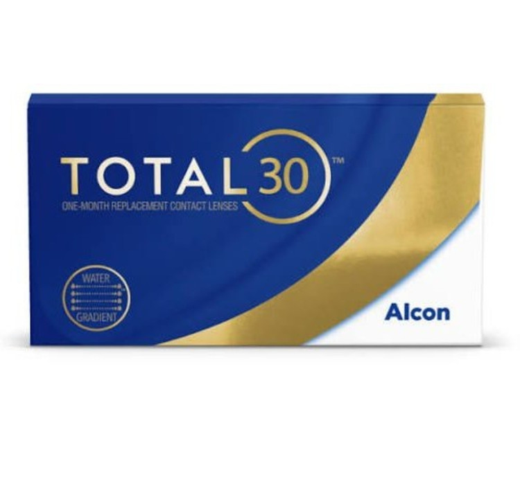 لنز طبی بی رنگ توتال 30 total